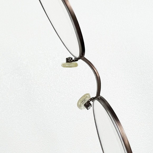 BLUE MOON BM85 Eyeglasses Frame Full Rim Oval 51-19-140 Metal Matte Brown Unisex - Picture 8 of 14